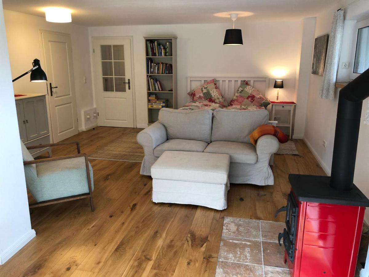 Ferienwohnung Am Waldrand Mit Sauna Biendorf Εξωτερικό φωτογραφία